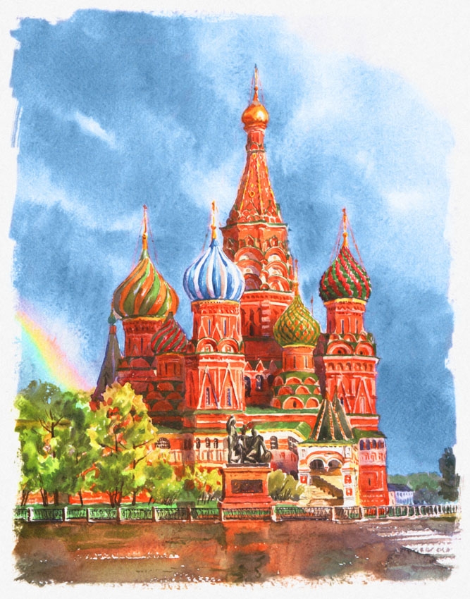 Открытки с изображением москвы, будь счастлива